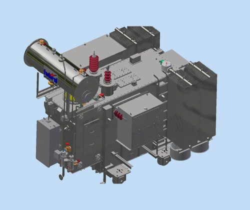 3D CAD Design and FEM Analysis Facility for Power Transformers